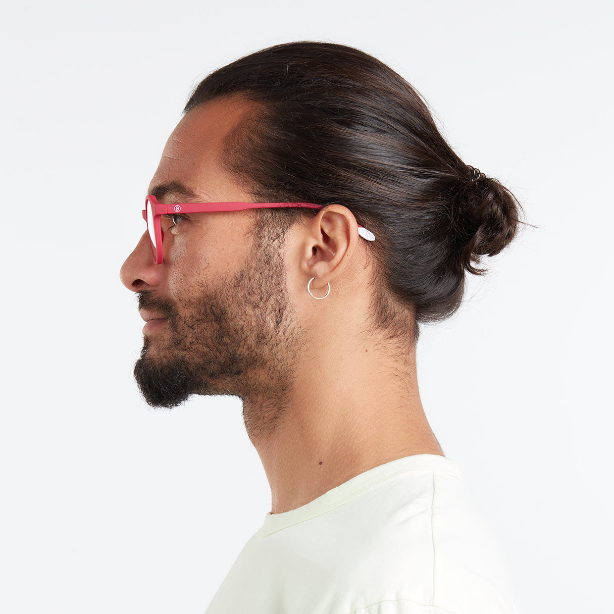 CHAMBERI Burgundy Red - Lentes de lectura con protección de luz azul