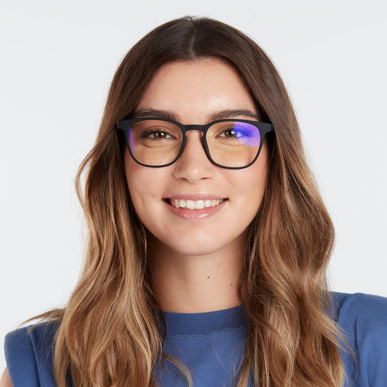 DALSTON Black Noir - Lentes de lectura con protección de luz azul