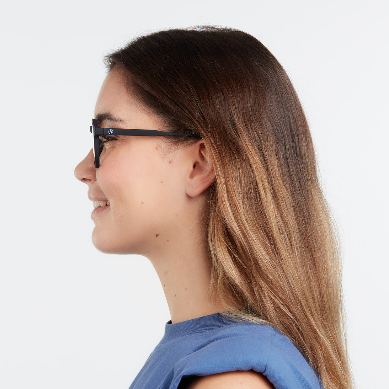 LE MARAIS Black Noir- Lentes de lectura con aumento y protección de luz azul