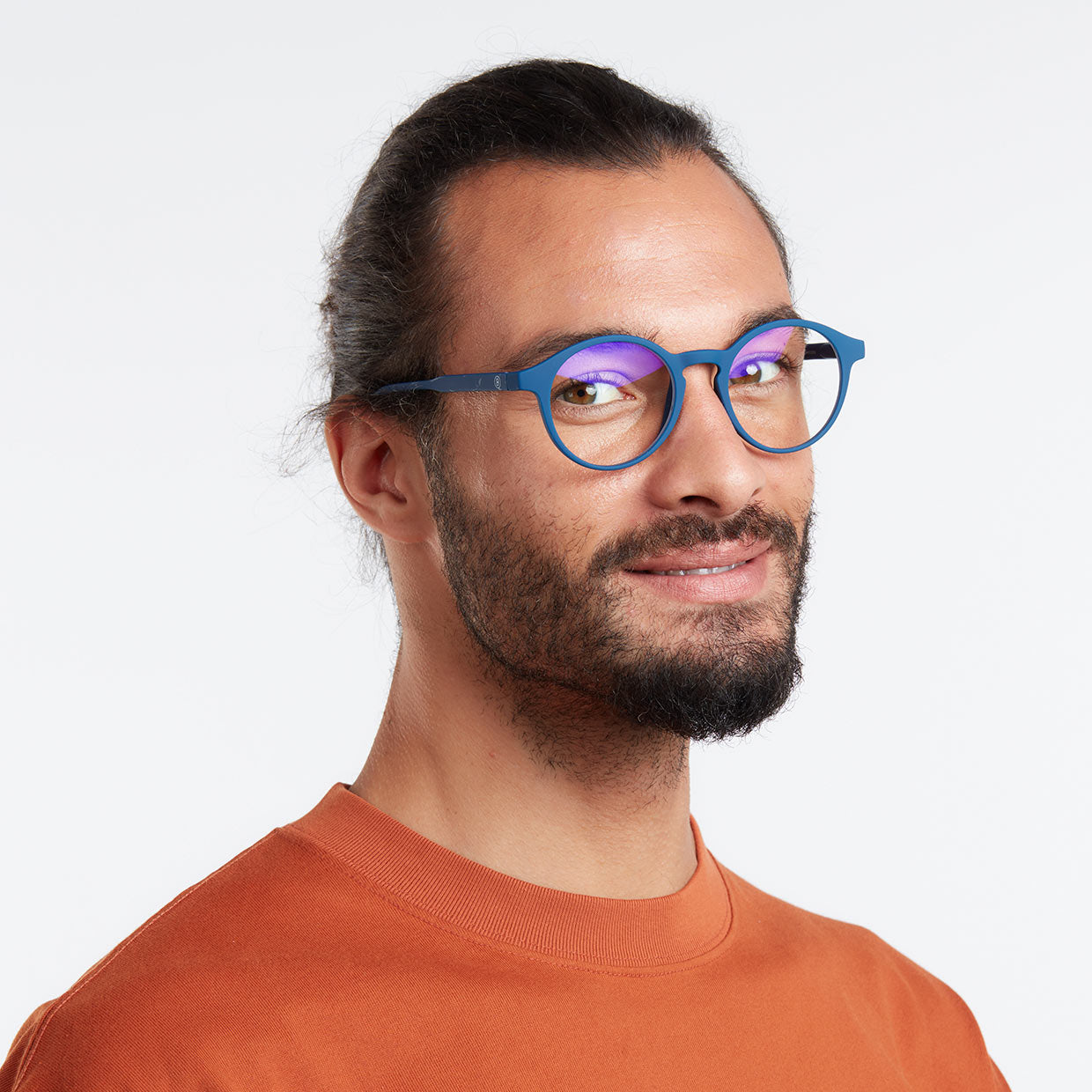 LE MARAIS Navy Blue - Lentes de lectura con protección de luz azul