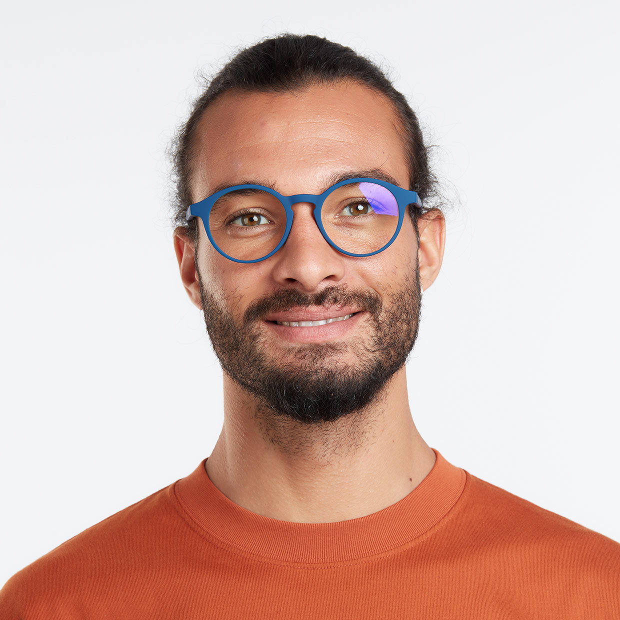 LE MARAIS Navy Blue - Lentes de lectura con protección de luz azul