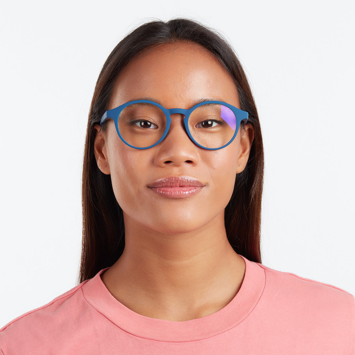 LE MARAIS Navy Blue - Lentes de lectura con protección de luz azul