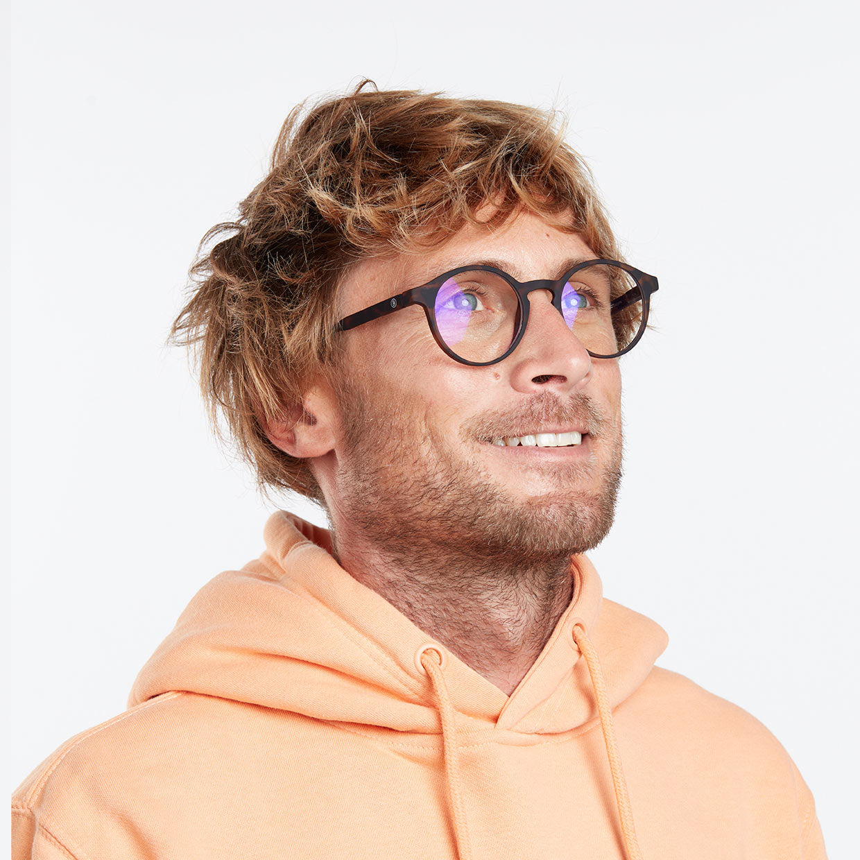 LE MARAIS Tortoise- Lentes de lectura con aumento y protección de luz azul